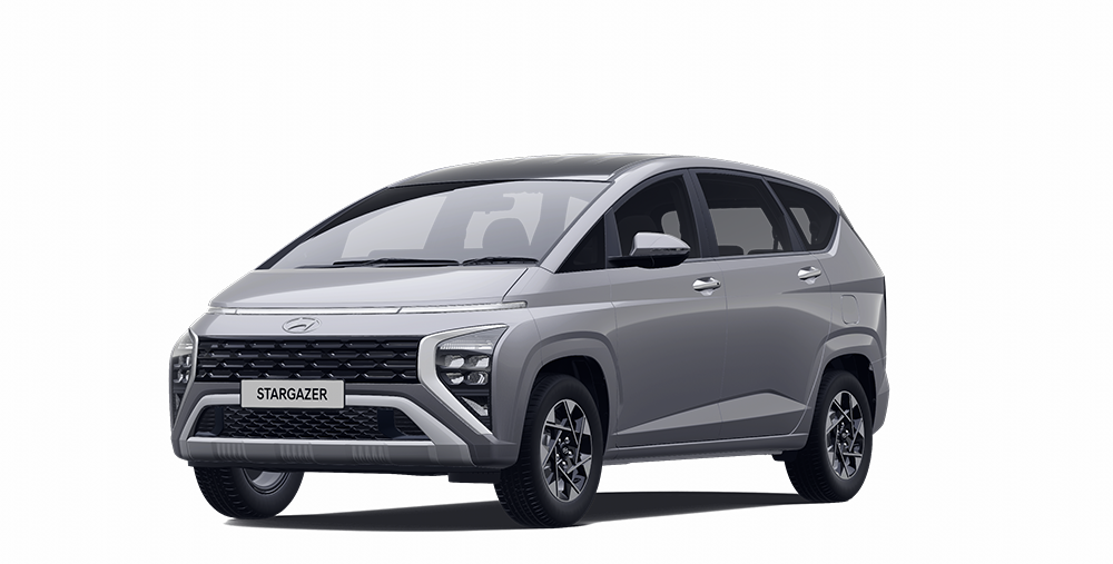 Magnetic Silver Metallic with Black Roof